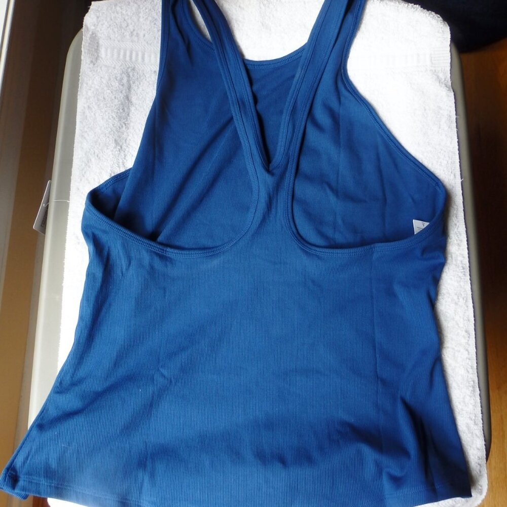 Athleta Deep Teal Racerback Tank - Picture 5 of 8
